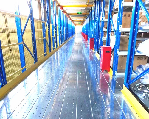 Warehouse Storage Multi Level Mezzanine Racking