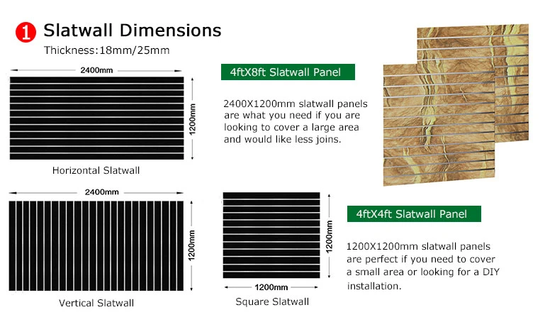 Quality Maple Slatwall Panels Displays & Accessories & Retail Fixtures for Store/Shop/Supermarket Shopfitting Design