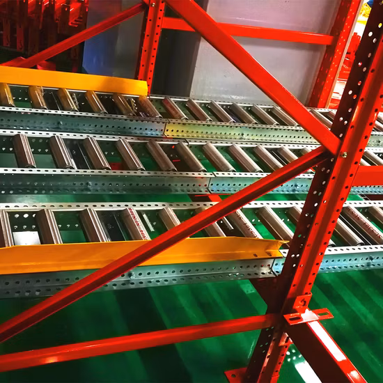 Warehouse Storage Gravity Roller Pallet Rack