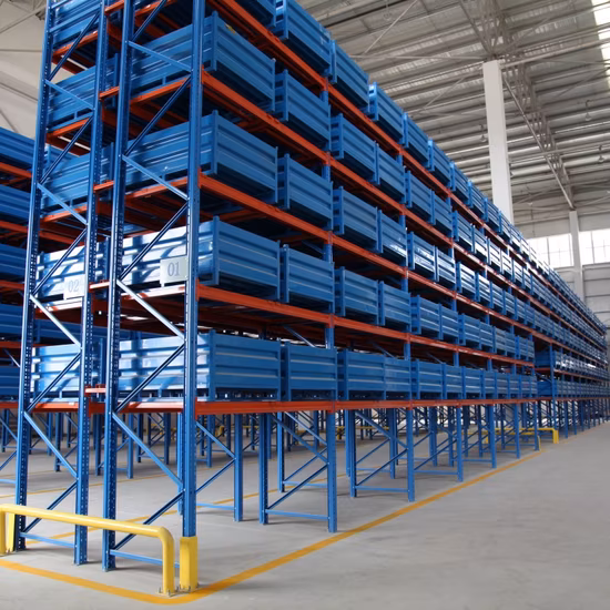 Warehouse Storage Heavy Duty Steel Stacking Tyre Rack